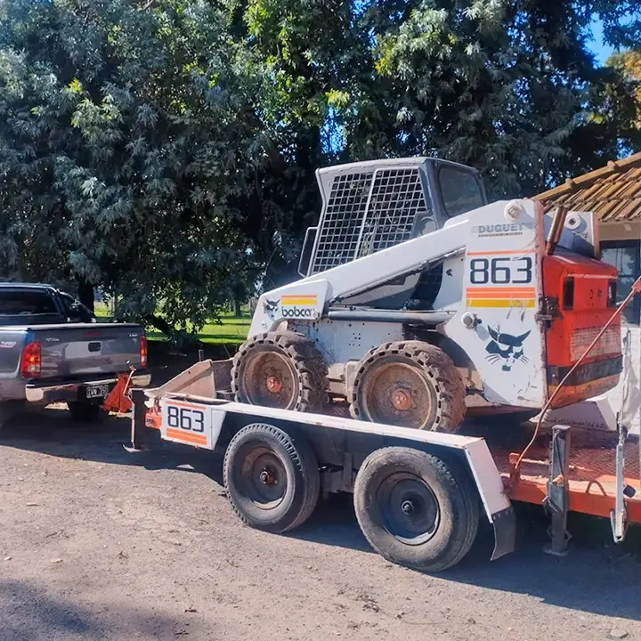 Servicio en campo y traslado propio